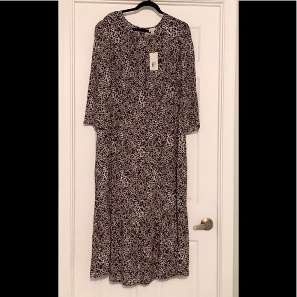 a new day Dresses & Skirts - NEW! PLUS Sz Leopard Print A New Day Dress